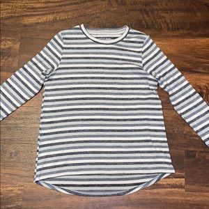 Women’s Blue and white stripe long sleeve